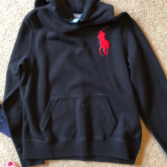 Polo knit hoodie boys - Picture 3 of 3